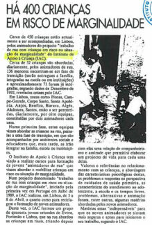 Notícia do "Jornal de Notícias" - 14 de Abril de 1993