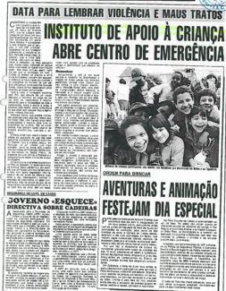 Notícia do "A Capital" - 1 de Junho de 1993