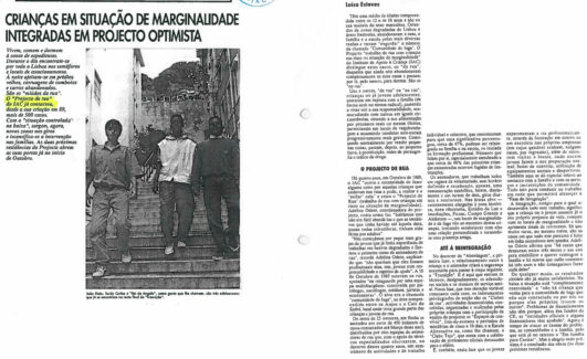 Notícia do "Jornal de Notícias" - 20 de Setembro de 1993